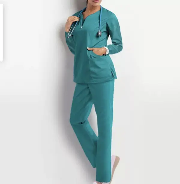 Medical Designs by Hotscrubz, Short Sleeve Shirts & Pants - Green
