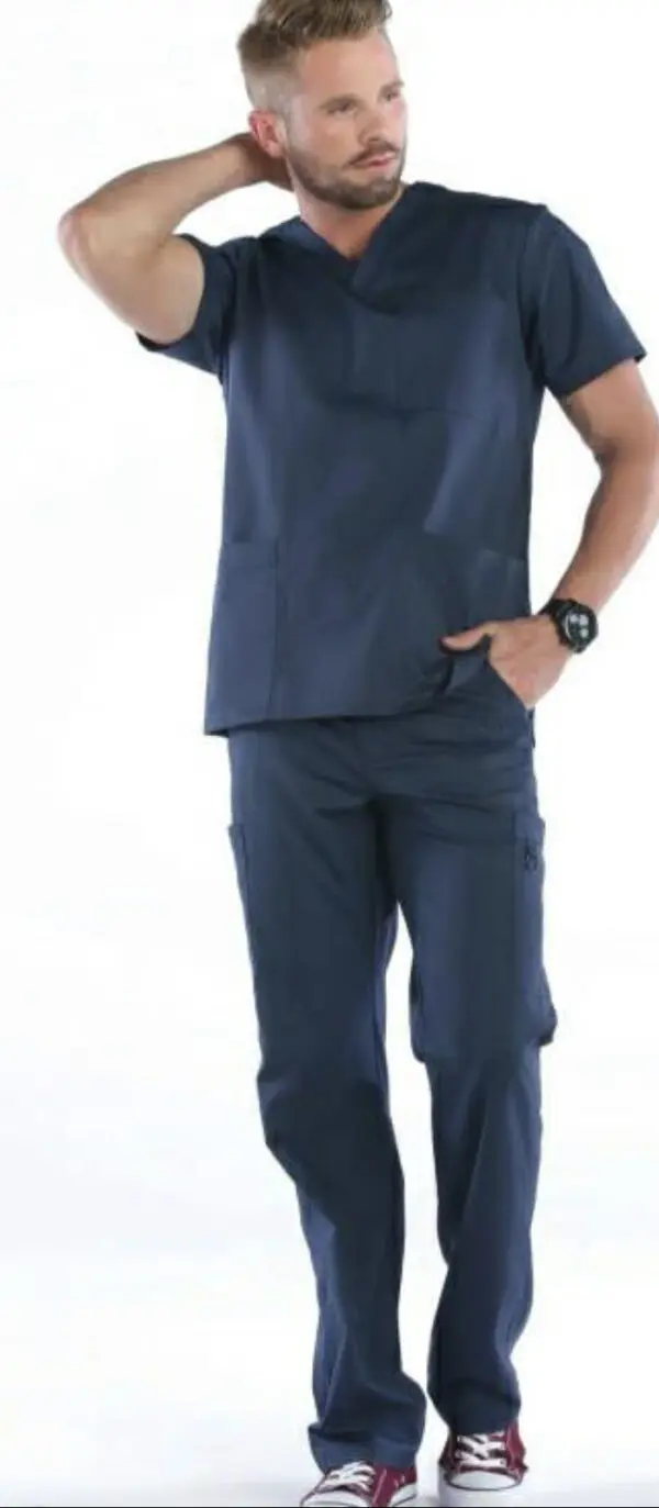 Scrubs Uniforms Nurse Uniform Medical Scrubs Navy Blue