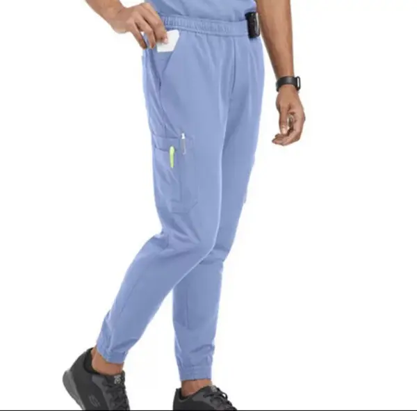 Scrubs Uniforms Nurse Uniform Medical Scrubs Ceil Blue - Image 3