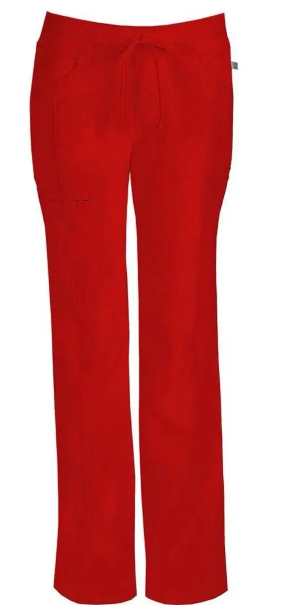 RED DONNA SCRUB PANTS