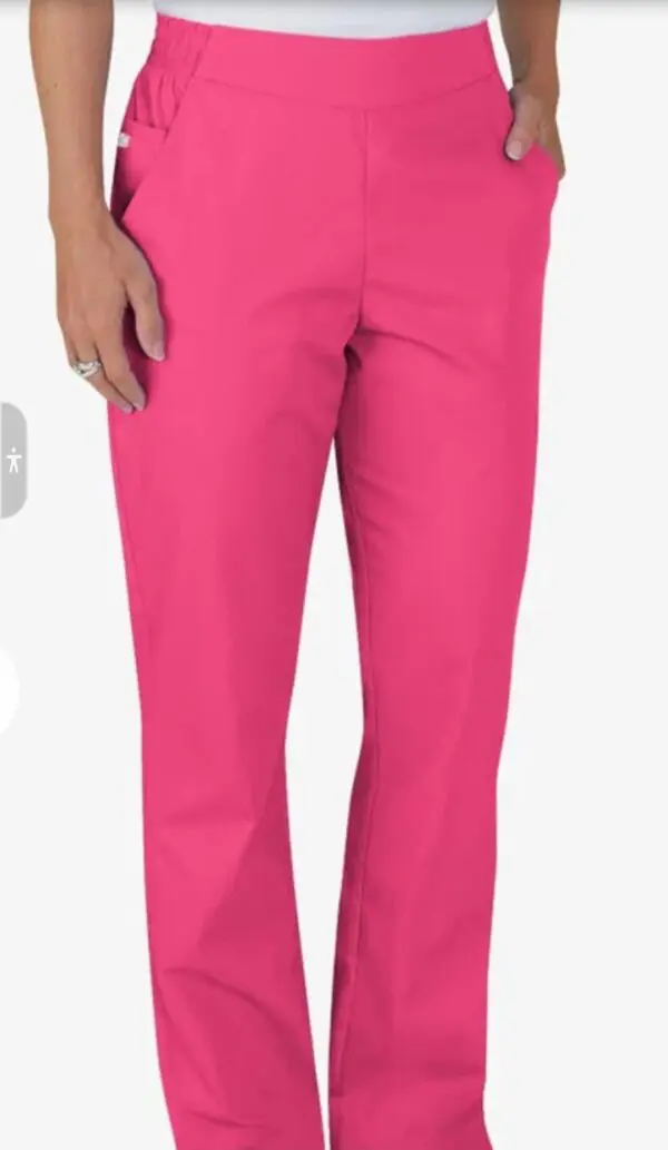 Butter soft salmon scrub pants