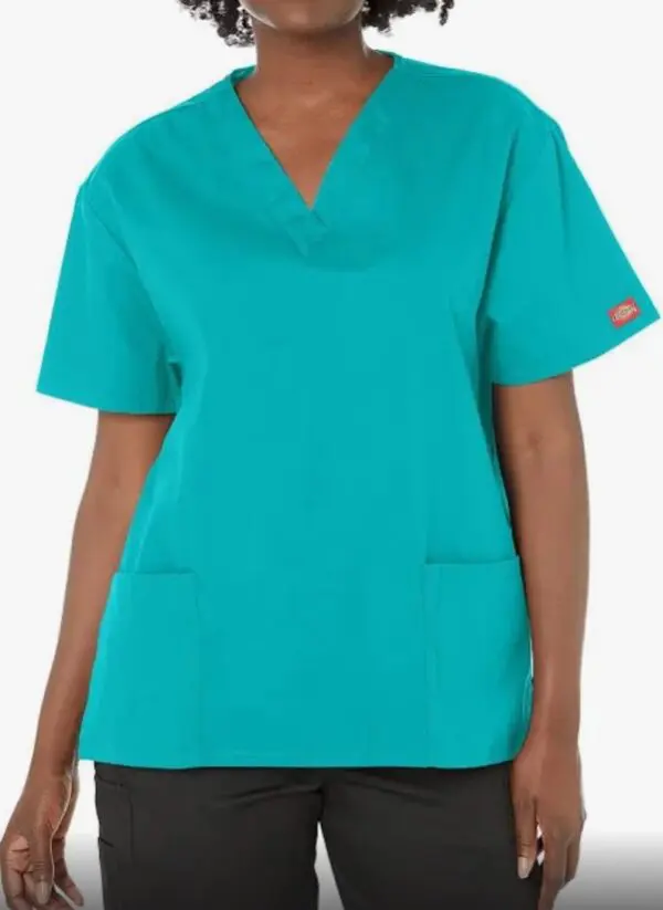 V-neck top Dickies scrubs