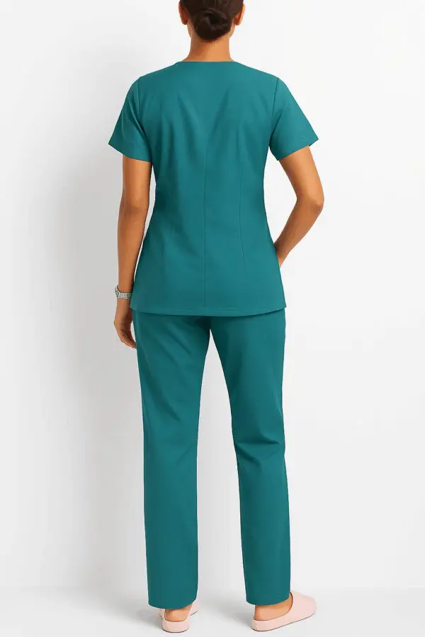 Medical Designs by Hotscrubz, Short Sleeve Shirts & Pants - Green - Image 2