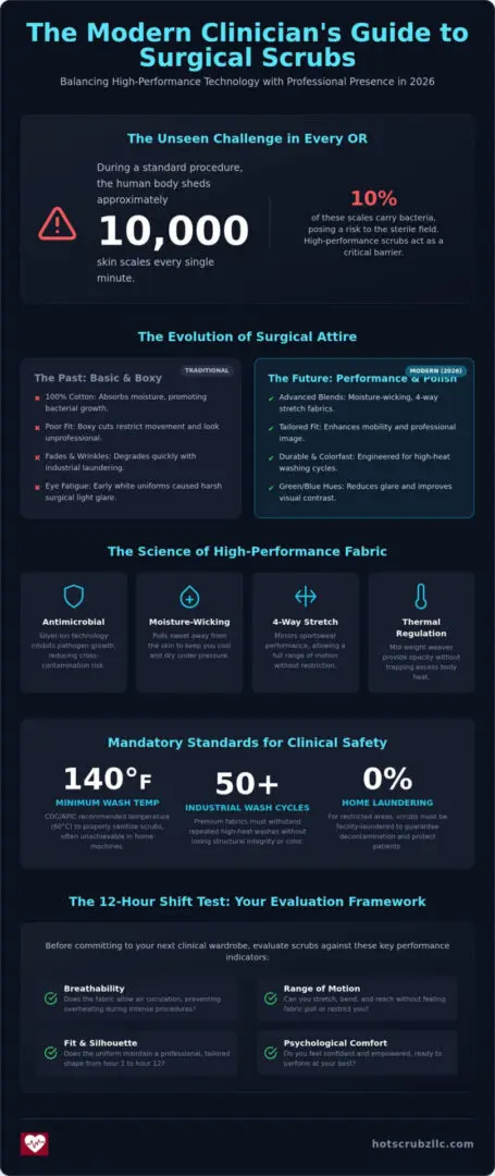 Surgical Scrubs: The 2026 Reference Guide to Standards, Style, and Selection