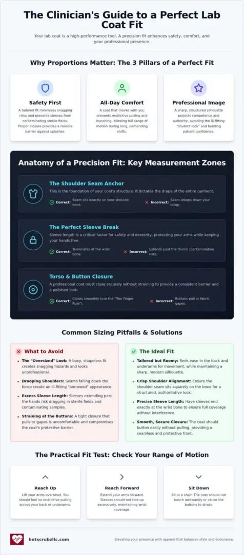 How Should a Lab Coat Fit? The Modern Clinician's Guide to Sizing